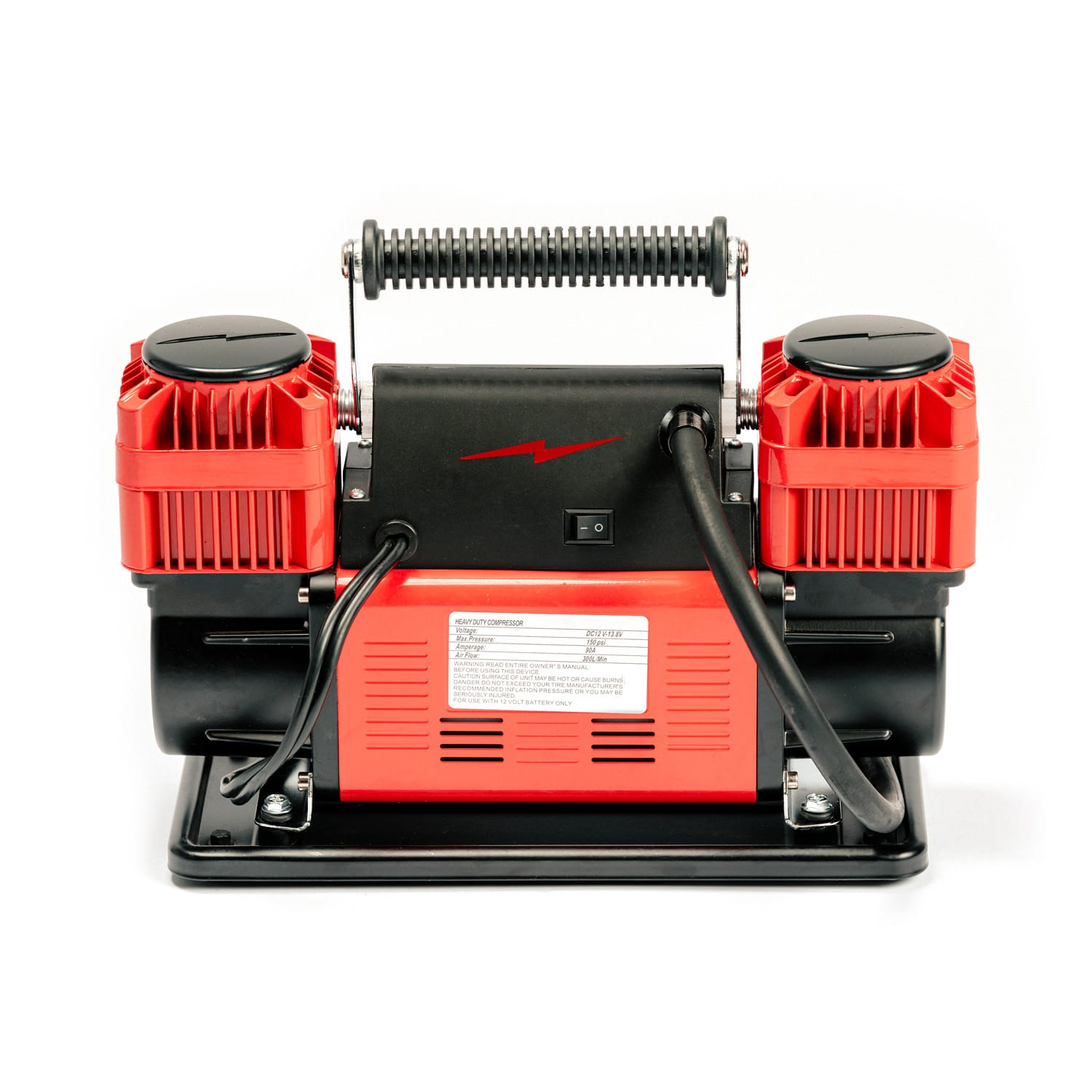 Thor's Lightning Bolt Portable 12v True Dual Air Compressor 10.6 CFM