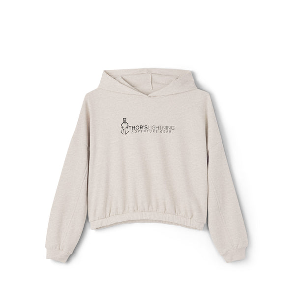 Thor's Lightning Be An Air Hero Sudadera con capucha y parte inferior ceñida para mujer