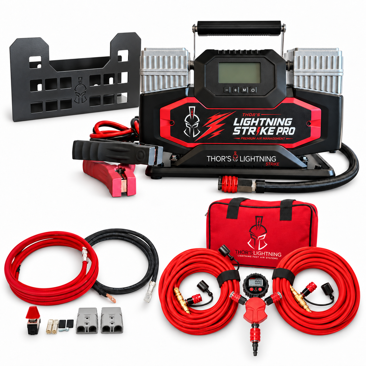 Ultimate Air Bundle: Jeep Gladiator JT (2020-Present) | Compressor + Mount + Wiring + 4-Tire System