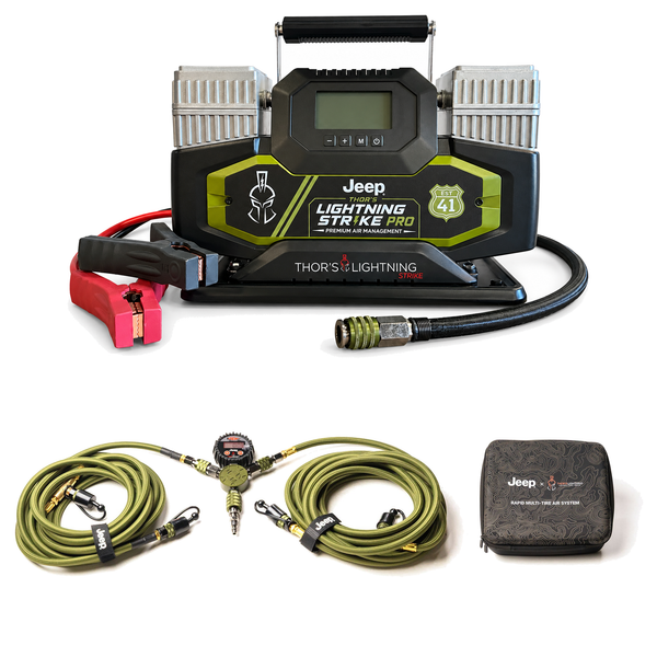 Jeep® StrikePro + Jeep® 4-Tire Kit ⭐ MOST POPULAR JEEP SETUP