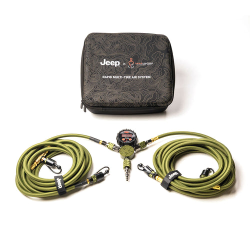 Jeep® Thor’s Lightning Rapid 4-Tire Air System | 300 PSI Braided Hose