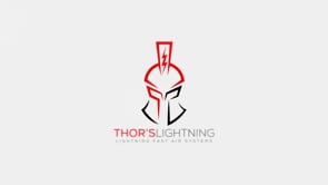 Thor's Lightning Bolt Portable 12v True Dual Air Compressor 10.6 CFM