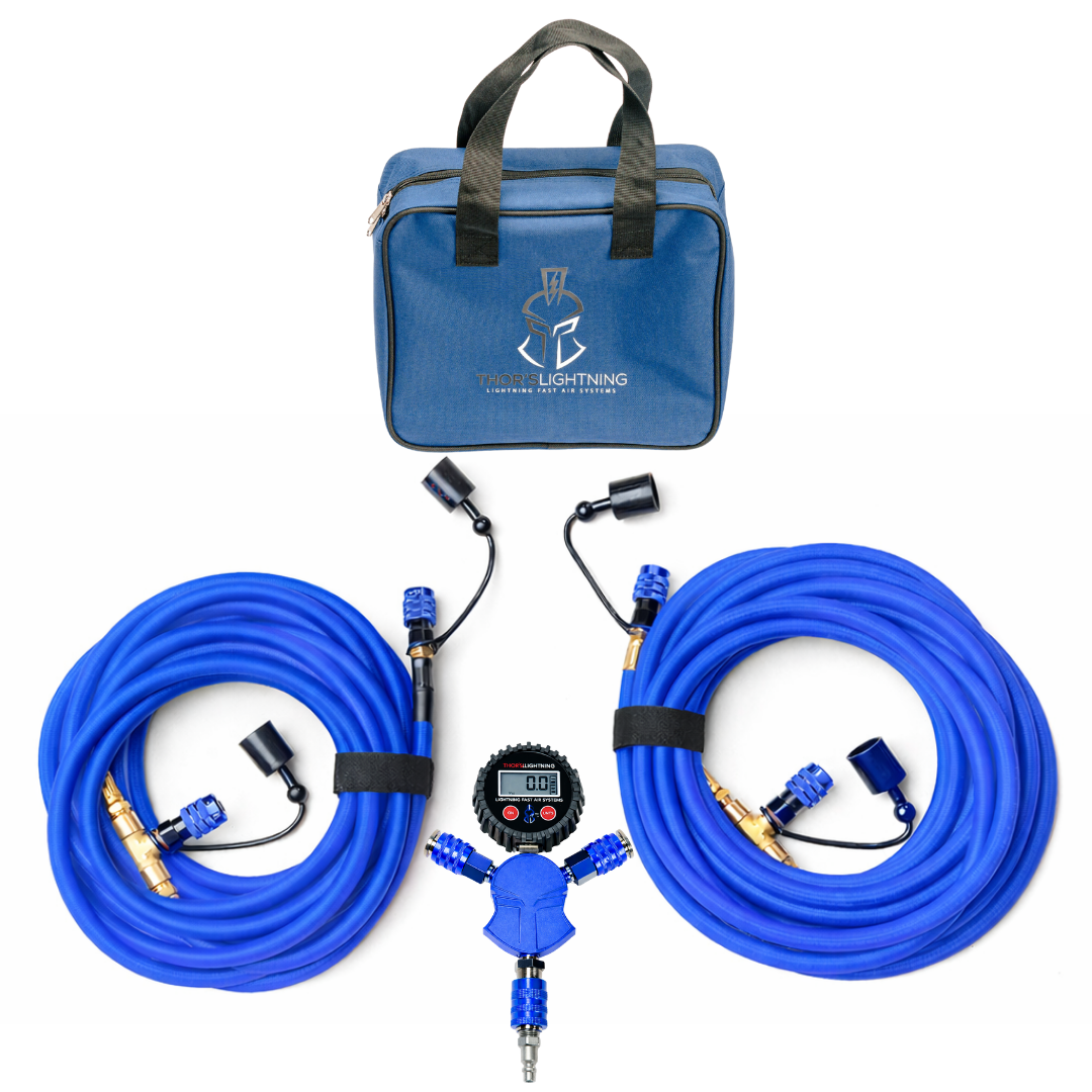 Rapid Multi-Tire Air System – NextGen StrikeShield™ 300 PSI Braided Hose – PRE-ORDER (Ships May 15th)