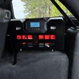 Thor's Lightning Refuge MOLLE Soporte de almacenamiento de compresor de aire portátil para Jeep Wrangler JKU 2007-2018