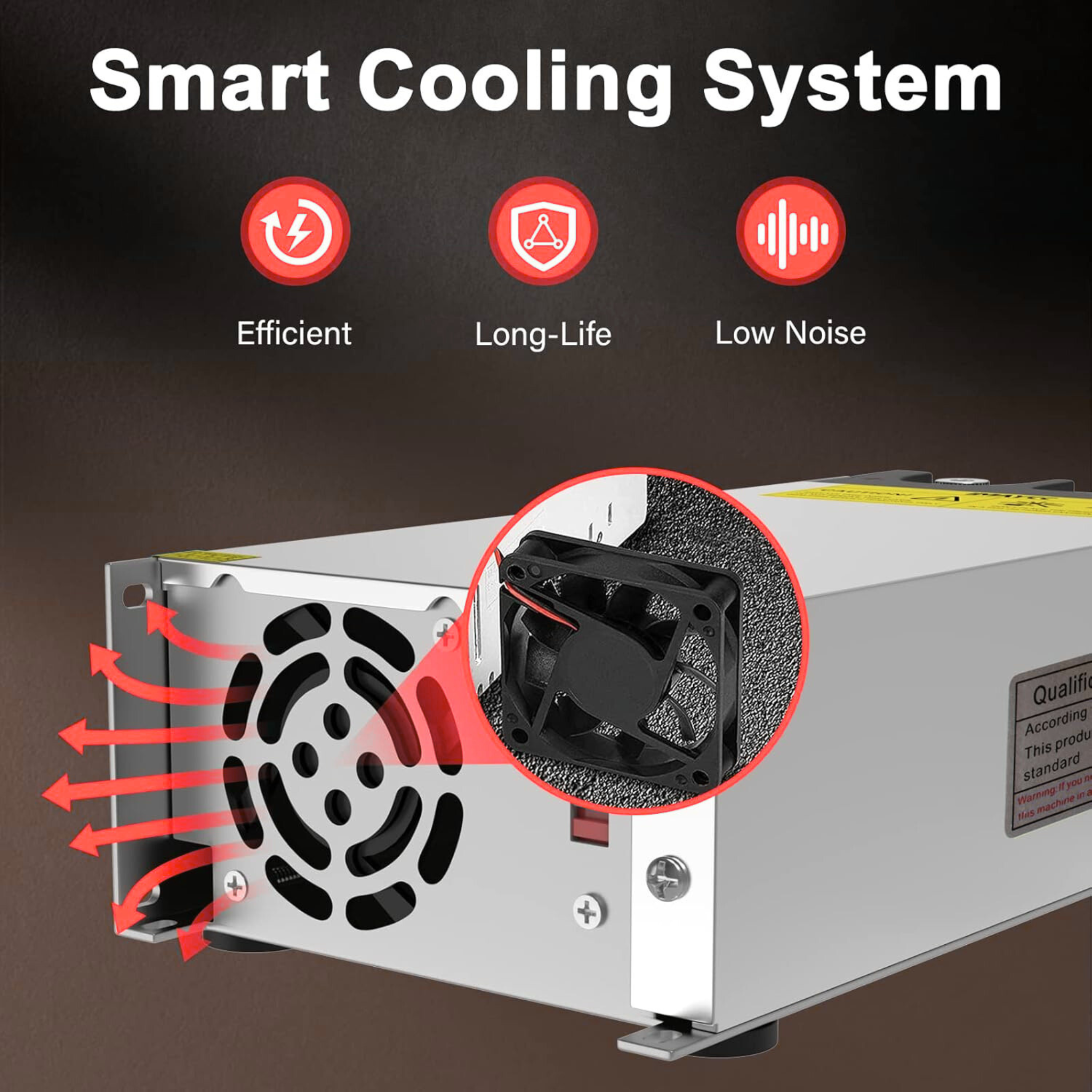 AC Power Converter for Lightning Strike & Jeep® Strike Air Compressors – 120V Wall Plug Adapter for Garage & Home Use