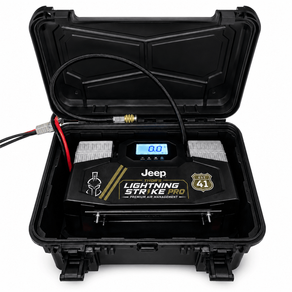 Thor’s Lightning AirVault StrikePro™ 12V Portable Air Compressor System | 10.6 CFM + Lockable Hard Case