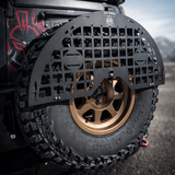 Trail Monkeys Offroad Monkey Pack Sistema de almacenamiento de engranajes MOLLE para neumáticos de repuesto