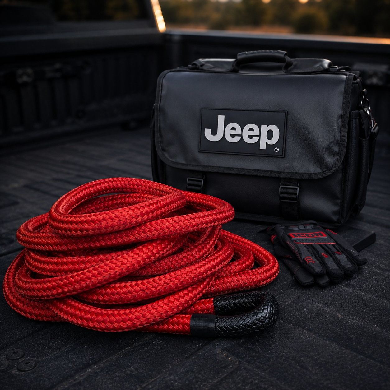 Jeep® Heavy-Duty Air Compressor & Recovery Gear Storage Bag