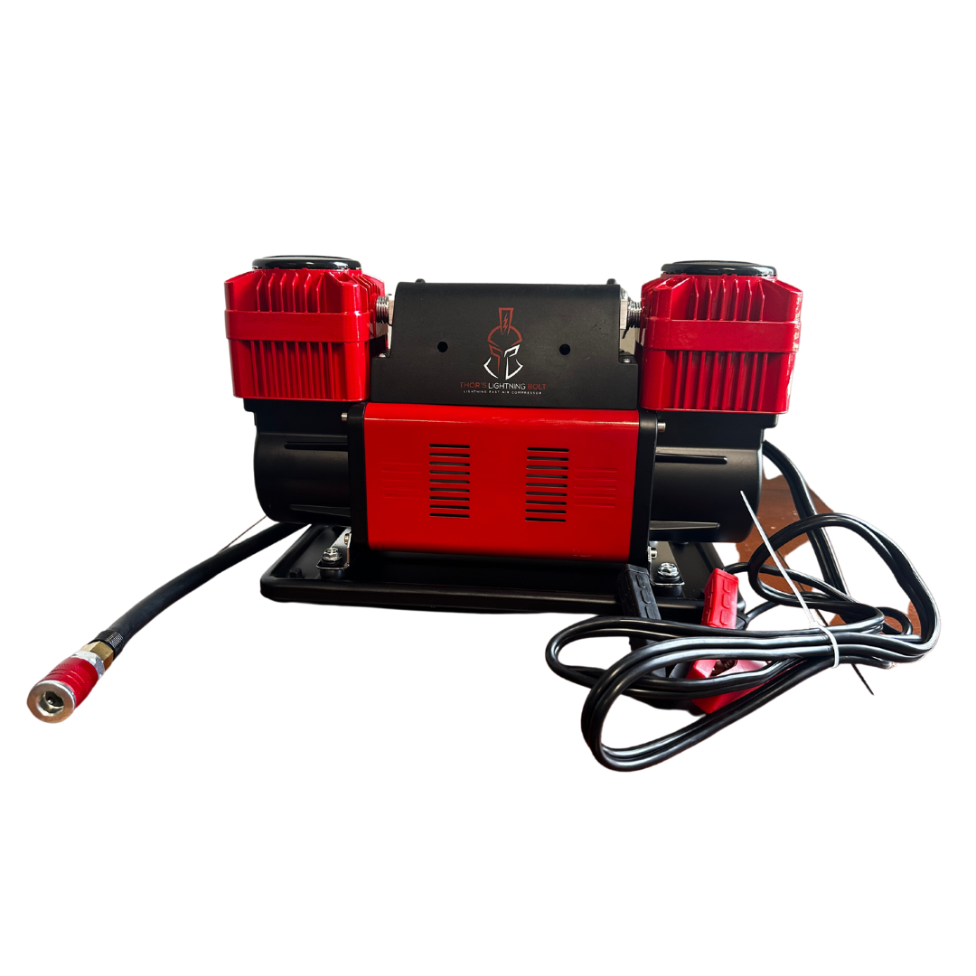 Thor's Lightning Garage Sale Demo/Loaner Portable 12V Thor's Lightning Bolt True Dual Air Compressor 10.6CFM   6