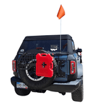 Trail Monkeys Offroad Monkey Pack Spare Tire MOLLE Gear Storage Rack System   6