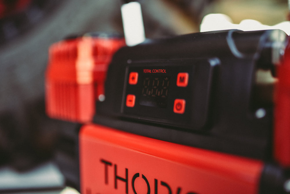 Thor's Lightning Portable TotalControl 12v True Dual Air Compressor 10.6 CFM   11