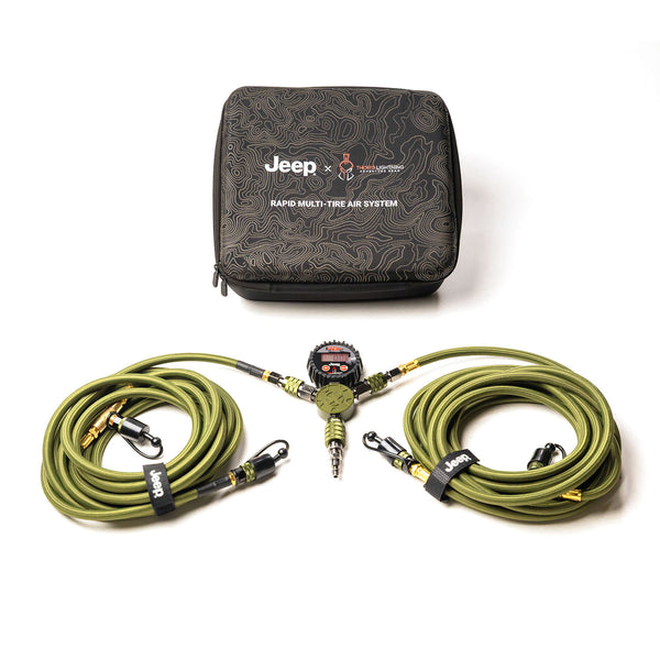 Jeep® Thor’s Lightning Rapid 4-Tire Air System | 300 PSI Braided Hose
